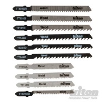 Triton Jigsaw Blade Set - 10 Piece - Wood & Metal